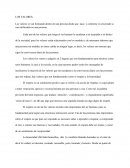 Ensayo de los valores.