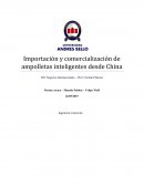 Immportación y comercialización de ampolletas inteligentes desde China