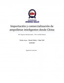 Immportación y comercialización de ampolletas inteligentes desde China