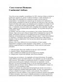 Ejercicio continental airlines