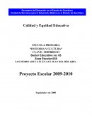 Calidad y Equidad Educativa “HISTORIA Y CULTURA”
