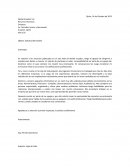 Carta "Solicitud de Empleo"