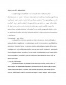 Objeto y usos de la epidemiología