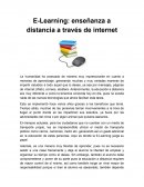 E-Learning: enseñanza a distancia a través de internet