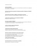 Cuestionario del Porfiriato