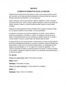 Reporte de elementos gramaticales