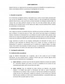 Investigacion de los mercados