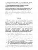 Trabajo finanzas. Cuestionario