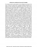 CRISIS EN EL SISTEMA DE SALUD EN COLOMBIA