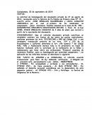 Solicitud de homologación