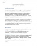HOMEOSTASIS Y CÉLULAS