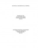 GESTION DEL CONOCIMIENTO EN LA EMPRESA