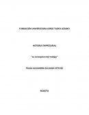 LA CONCEPCIÓN DEL TRABAJO