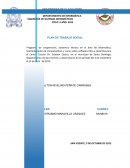 Plan de trabajo social