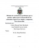 Regla de tres Operación