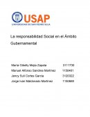 Responsabilidad social gubernamental