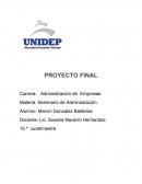 Creación de una empresa en donde crearemos un documento