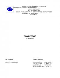Concepto de Problematica de Administración. Página 1