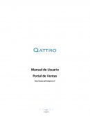 Portal de Ventas - Ingreso al sistema QUATTRO