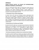 QUINTO PECADO CAPITAL: NO PAGAR LAS CONTRIBUCIONES PROPIAS NI ENTERAR LAS RETENIDAS