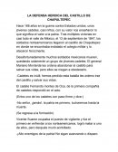 LA DEFENSA HEROICA DEL CASTILLO DE CHAPULTEPEC