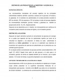 DESTINO DE LOS PRODUCTOS DE LA DIGESTIÓN Y ACCIÓN DE LA INSULINA MONOSACÁRIDOS