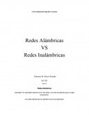 Redes alambricas e inalambricas