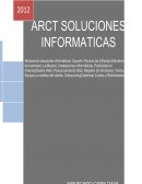 ARCT SOLUCIONES INFORMÁTICAS