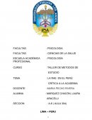 LA RAE EN EL PERÚ: CRÍTICA A LA ACADEMIA