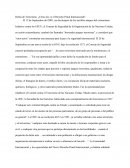 Delito de Terrorismo. ¿Cómo los ve el Derecho Penal Internacional?.