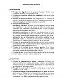 Límites formales y materiales del Derecho Penal