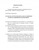LECTURA ORAL DE TEXTOS ADECUADOS AL NIVEL DE COMPRENSION