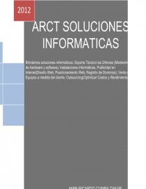 ARCT SOLUCIONES INFORMÁTICAS. Página 1