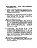 Direccion de la organizacion