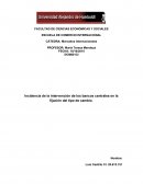 Incidencia de la intervención de los bancos centrales en la fijación del tipo de cambio