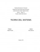 TEORIA DEL SISTEMA La tierra como sistema