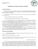 Concepto de libertad