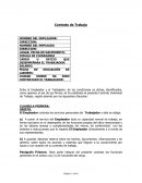 Contrato Trabajo Conserje