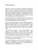 Lectura - Ensayo argumentativo