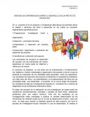 SINTESIS DE EXPERIENCIAS SOBRE EL DESAROLLO DE UN PROYECTO EDUCATIVO