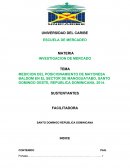 MEDICION DEL POSICIONAMIENTO DE MAYONESA BALDOM EN EL SECTOR DE MANOGUAYABO, SANTO DOMINGO OESTE, REPUBLICA DOMINICANA, 2014