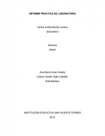 INFORME PRACTICA DE LABORATORIO. Página 1