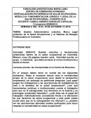 Gestión Administrativa colectiva. Marco Legal protector de la Salud Ocupacional y el Sistema de Riesgos Profesionales en Colombia