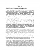 CRITICA A LA NOVELA: “EL RETRATO DE DORIAN GRAY”