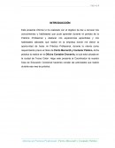 Informe de practica profesional de perito mercantil