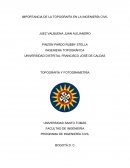 Topografía usos actuales