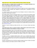 Los amigos verdaderos se dicen la verdad