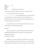 Absolución de excepción por territorio