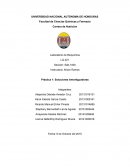 Práctica 1: Soluciones Amortiguadoras