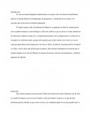 El problema de comunicación expuesto